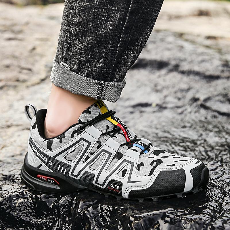 Herren Wanderschuhe | Orthopädisch, wasserdicht und rutschfest für Outdoor und Alltag