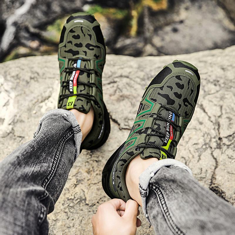 Herren Wanderschuhe | Orthopädisch, wasserdicht und rutschfest für Outdoor und Alltag