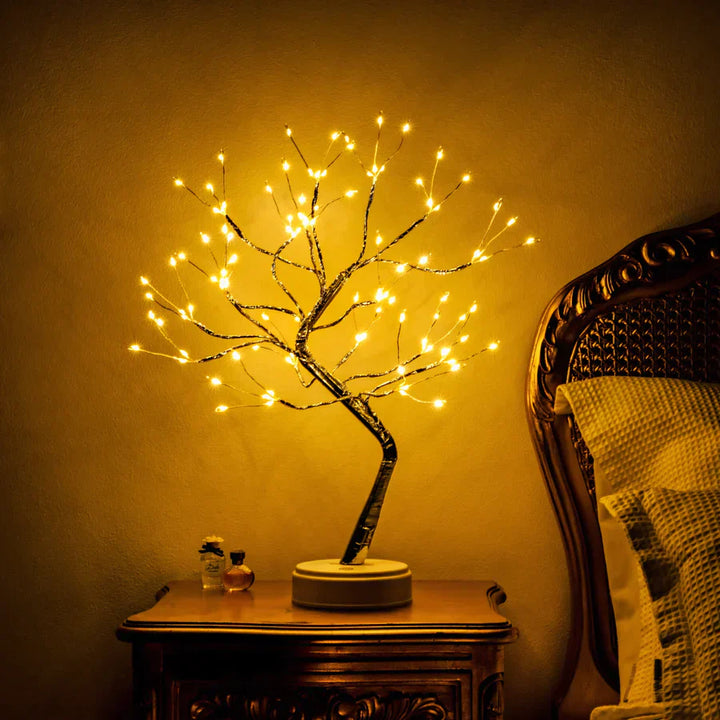 LumiTree™ Magical LED Tree Lamp | Mood Light for Relaxation &amp; Wellbeing | Flexibly Shaped &amp; Handmade