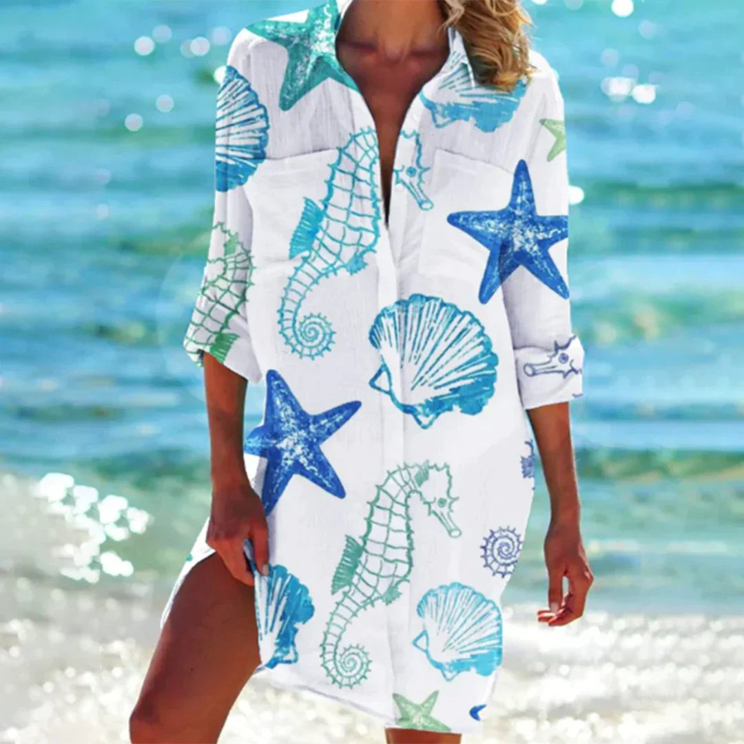 Catherine - Sommerliches Hemdkleid