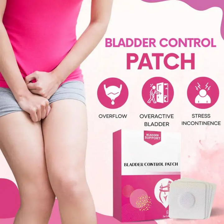 Blaascontrole Pleister | Discreet Anti-Incontinentie Patches | 24u Bescherming &amp; Zelfvertrouwen