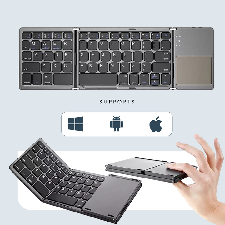 PocketType™ - Ultrakompakte und Sehr Tragbare Tastatur