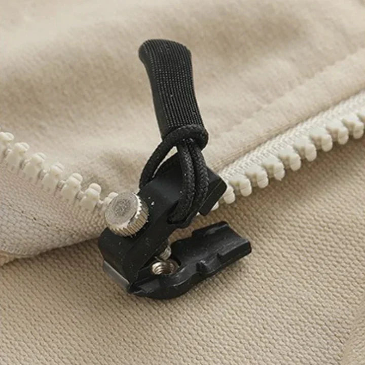 Kit riparazione cerniere lampo (ZipFix) 6 pezzi | Testine di cerniera sostituibili in 30 secondi | Per giacche, pantaloni e borse | Senza cuciture, universale