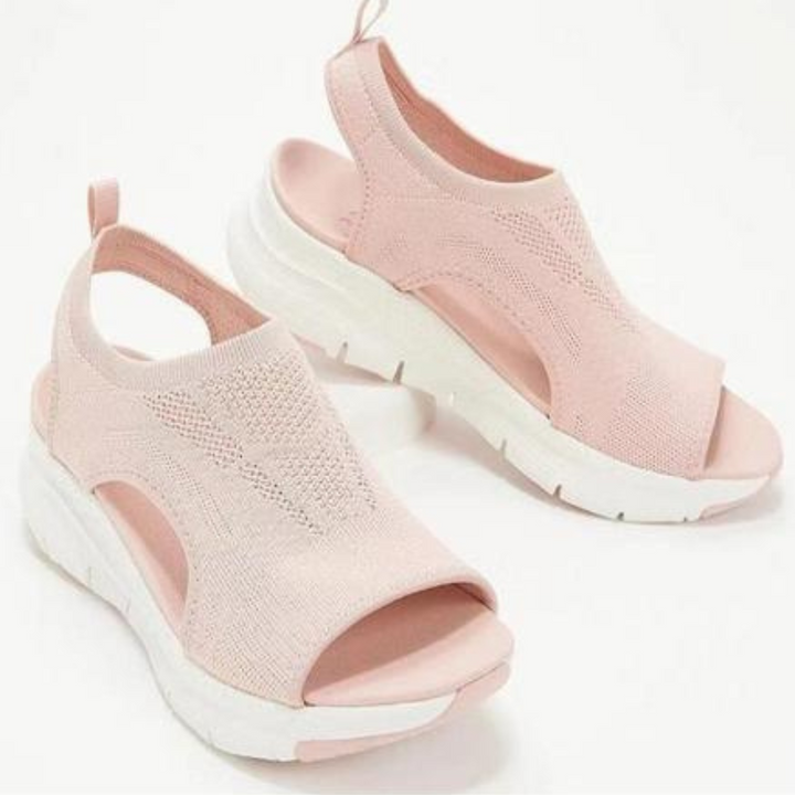 Orthopädische Damen Sandalen mit Fußgewölbestütze | Dämpfend, leicht &amp; bequem | Für Alltag, Arbeit &amp; Freizeit