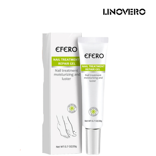 Gel per la cura delle unghie per unghie scolorite e fragili | Supporta un aspetto curato | Facile da applicare, asciugatura rapida | Set da 3