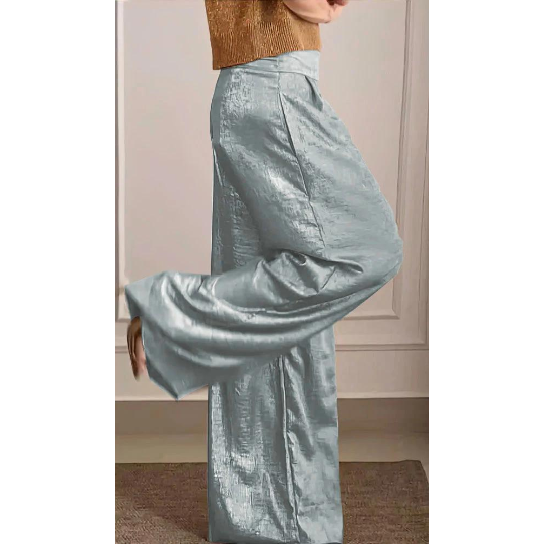 Elegant Two-Piece Set of Top and Pants for Women | Casual