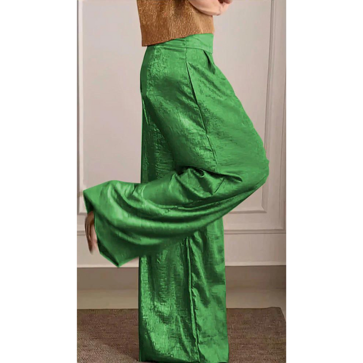 Elegant Two-Piece Set of Top and Pants for Women | Casual