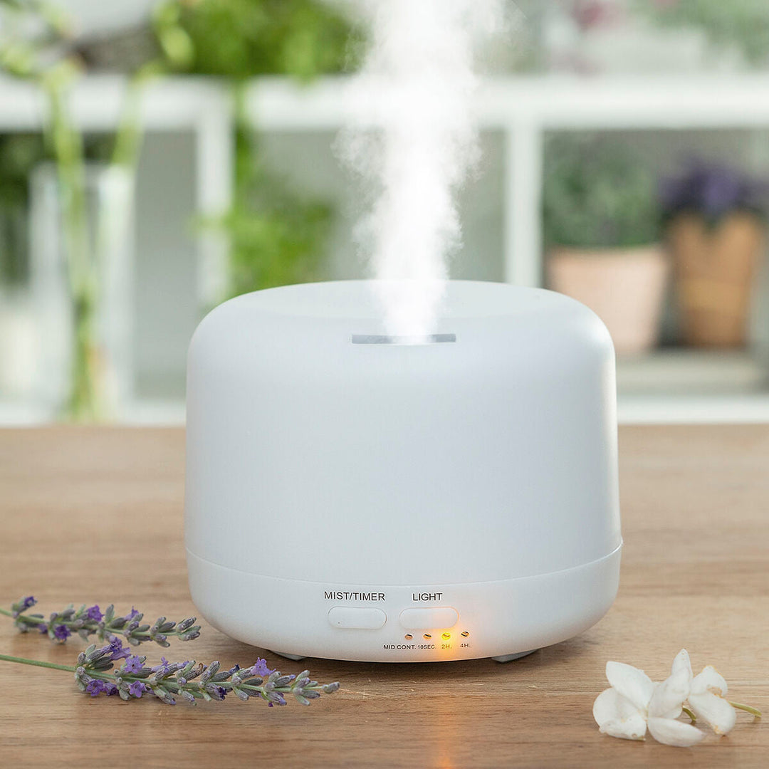 Aroma Diffusor | 400 ml Luftbefeuchter mit LED-Beleuchtung und 15 Lichtmodi