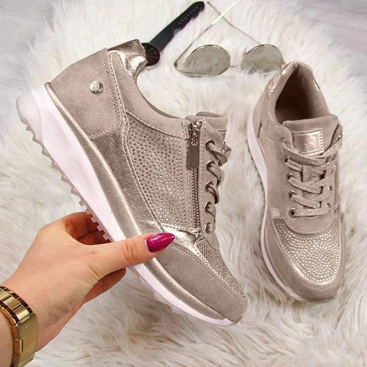Damen Schuhe | Bequeme Alltagsschuhe mit Fußgewölbestütze und Anti-Rutsch-Sohle
