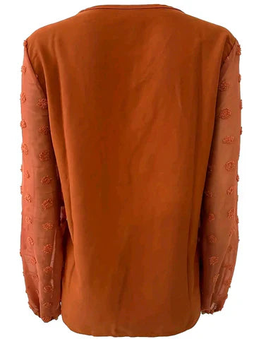 Lena | Bluse mit V-Ausschnitt für Frauen