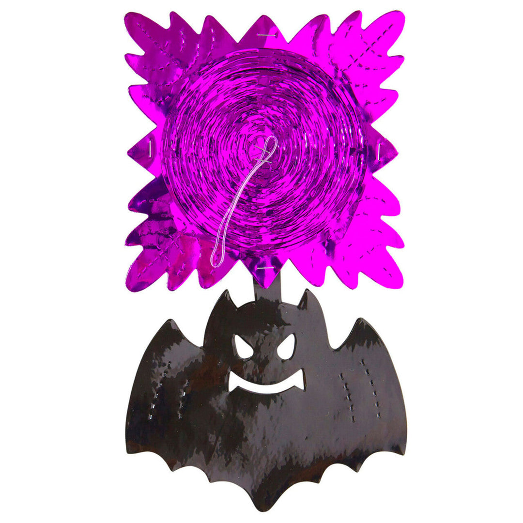 Halloween Fledermaus Girlande | Lila Foliengirlande mit Fledermäusen zum Aufhängen für Halloween- und Vampirpartys