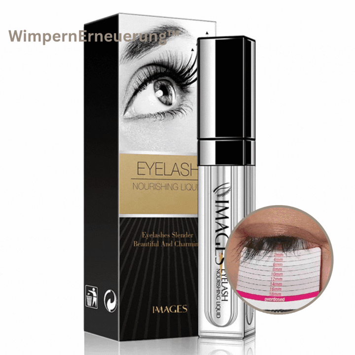 Eyelash serum for longer &amp; thicker lashes | With peptides, biotin &amp; vitamin B5 | Light, fast-absorbing, ophthalmologist tested