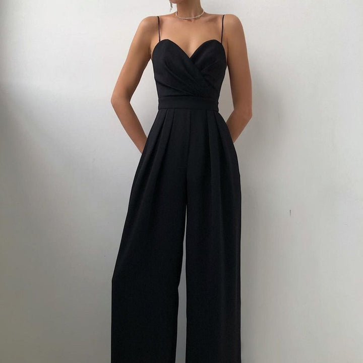 Jumpsuit with wide leg for women | Elegant