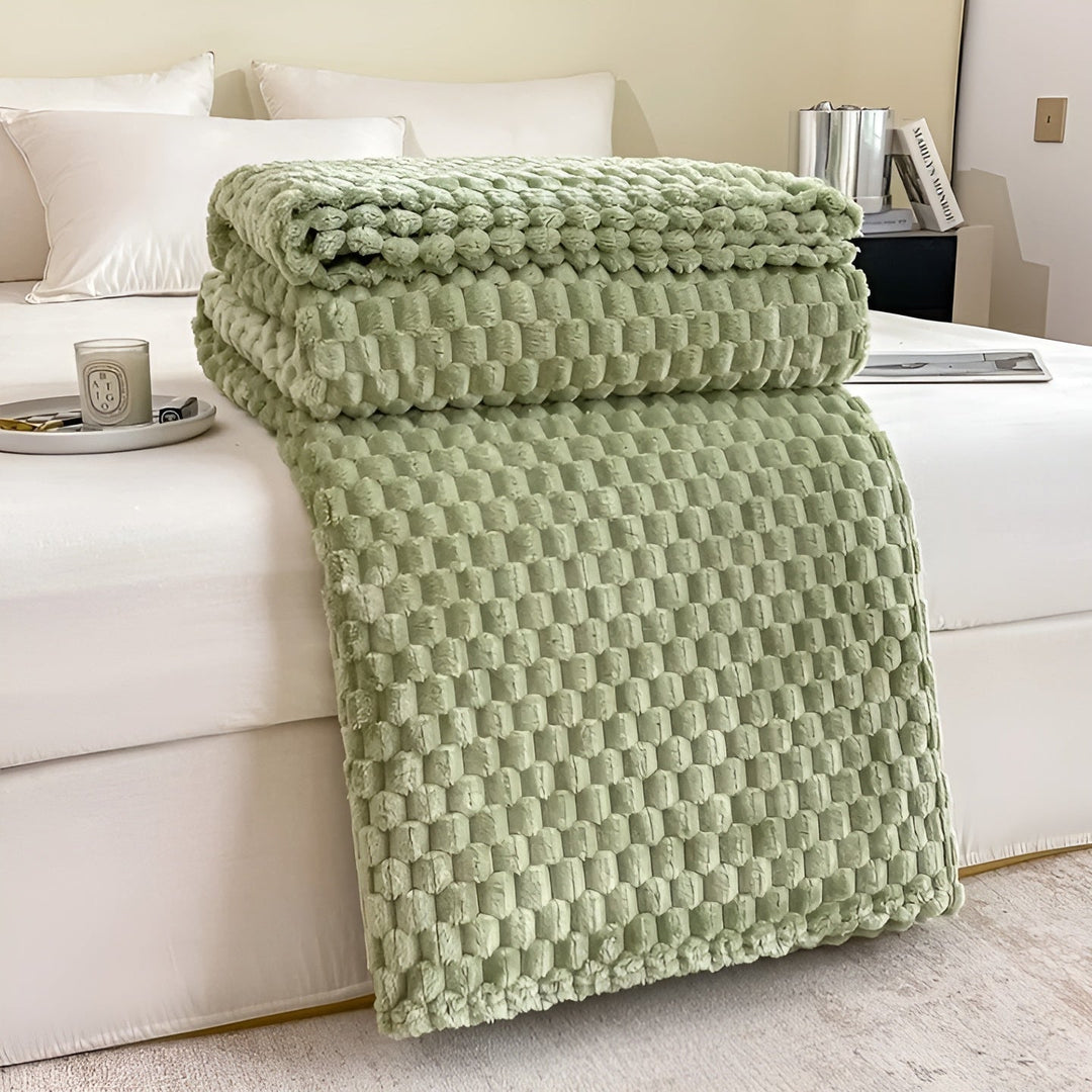 Kuscheldecke Mikrofaser | Superweiche warme Decke für Sofa und Bett | Wärmeisolierend und waschbar bei 30 °C
