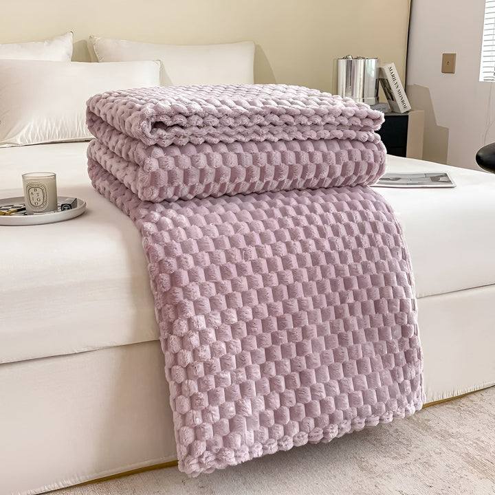 Kuscheldecke Mikrofaser | Superweiche warme Decke für Sofa und Bett | Wärmeisolierend und waschbar bei 30 °C