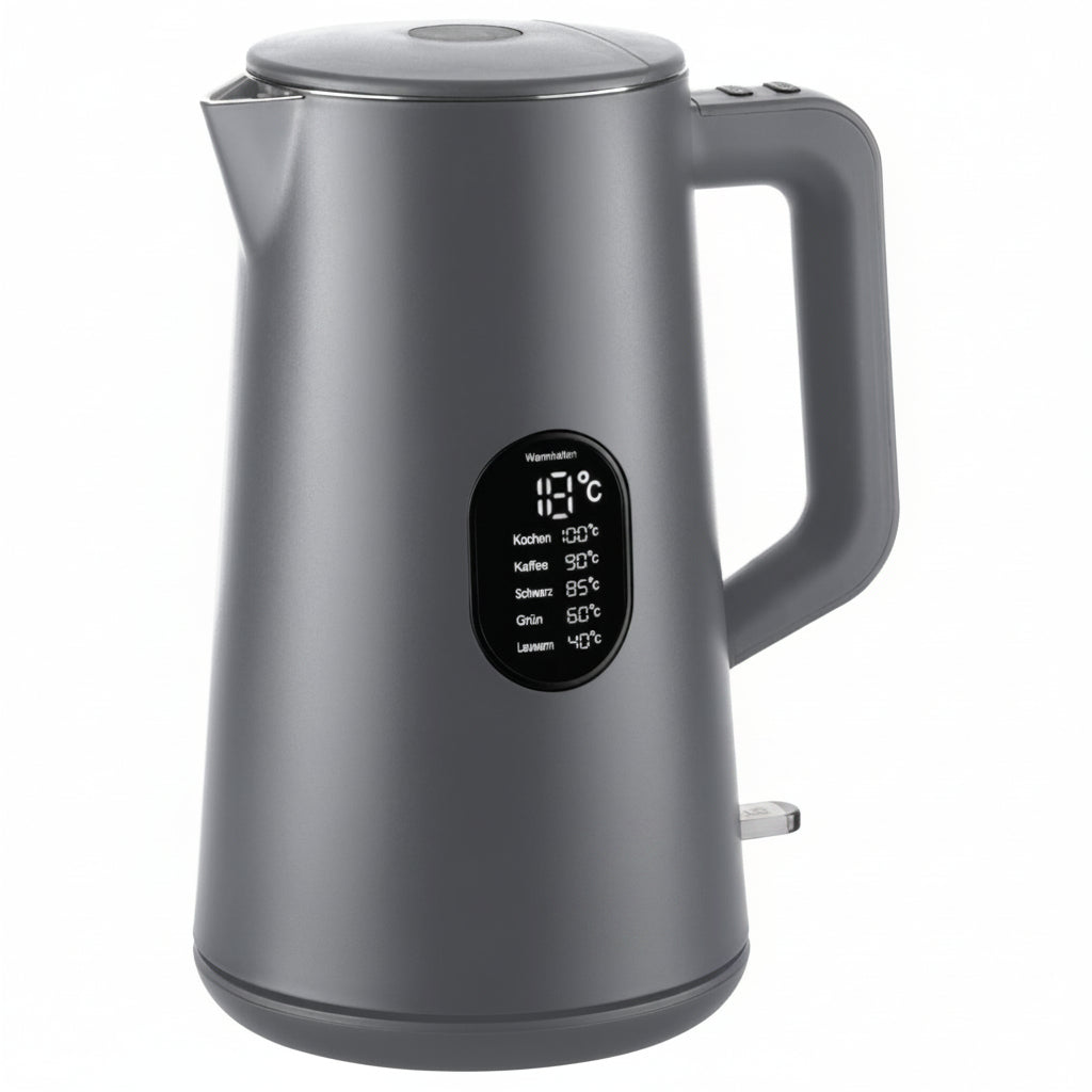 Wasserkocher | Elektrischer Wasserkocher 1,5 Liter mit Temperaturwahl