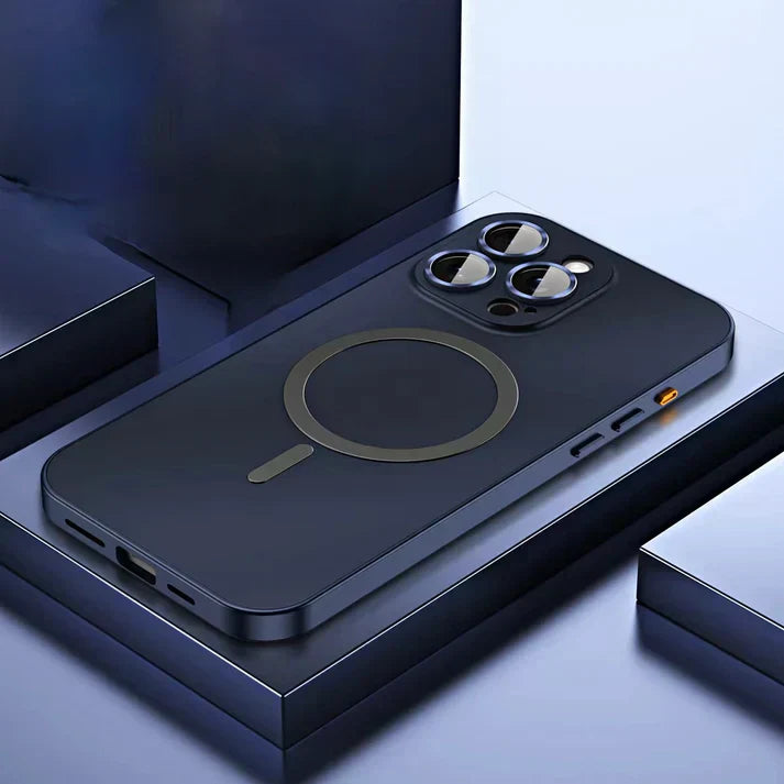iPhone Hülle | Stoßfester MagSafe-Schutz | Dünnes &amp; leichtes Case kompatibel mit iPhone 12–16 Pro Max