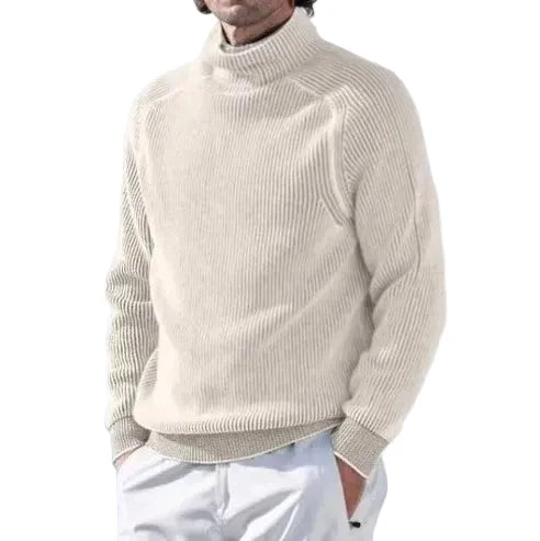 Herren Rollkragenpullover weich und warm | Klassischer Pullover mit angenehmer Haptik in verschiedenen Farben für Alltag und Büro