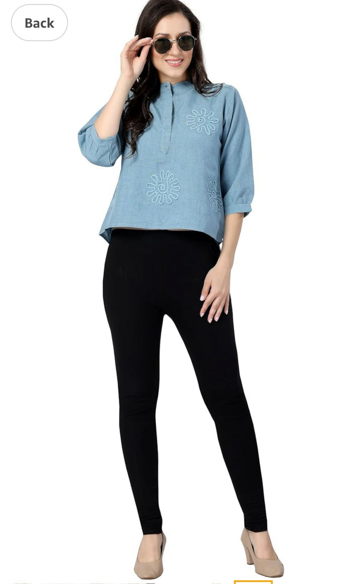 Churidar Leggings | Indische Leggings aus Baumwollmischung für traditionelle Outfits