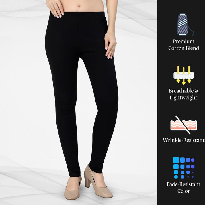 Churidar Leggings | Indische Leggings aus Baumwollmischung für traditionelle Outfits