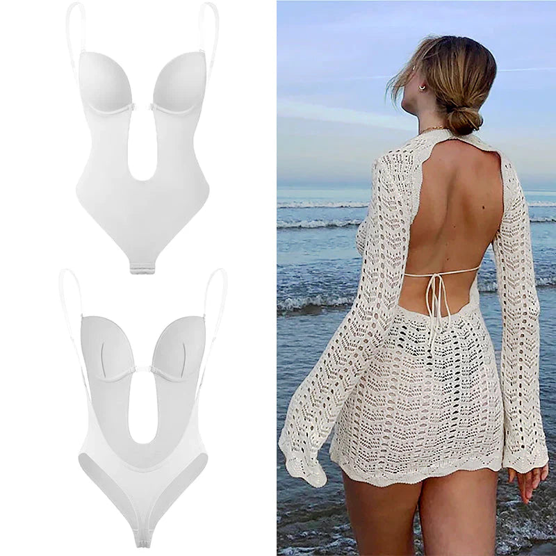 NakedElegance™ Backless Bodysuit Bra