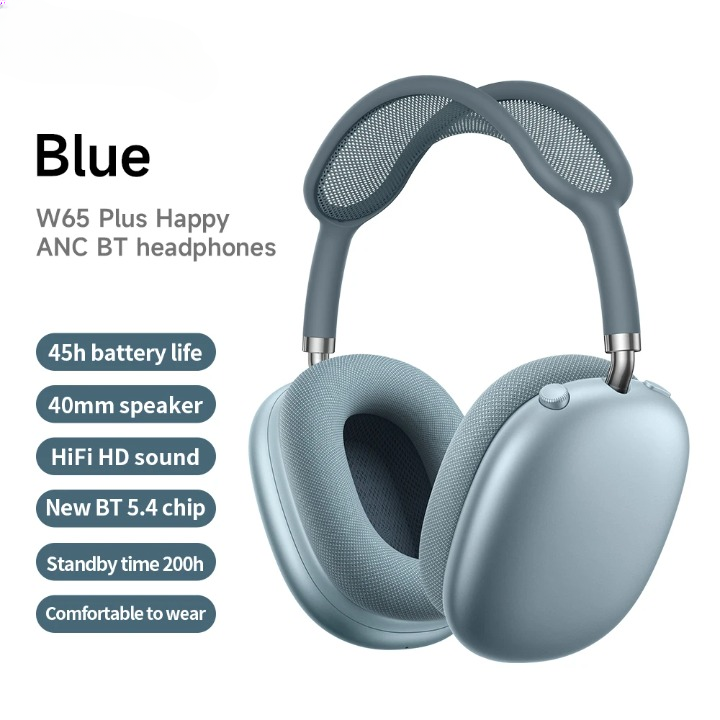 Bluetooth Over-Ear Kopfhörer mit ANC | Bluetooth 5.4, 40-mm-Treiber und bis zu 45 Std. Akkulaufzeit