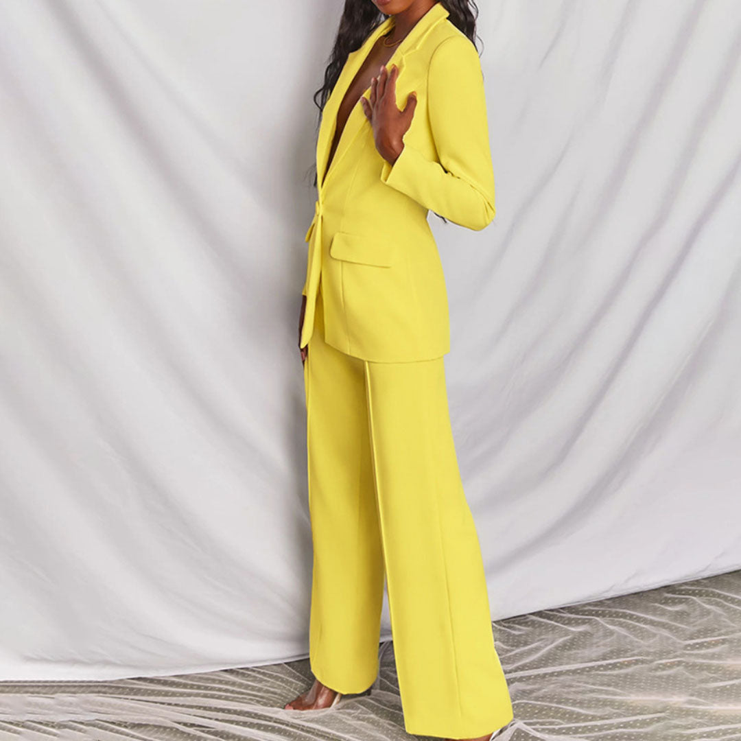 Blakely™ elegant blazer and pants set