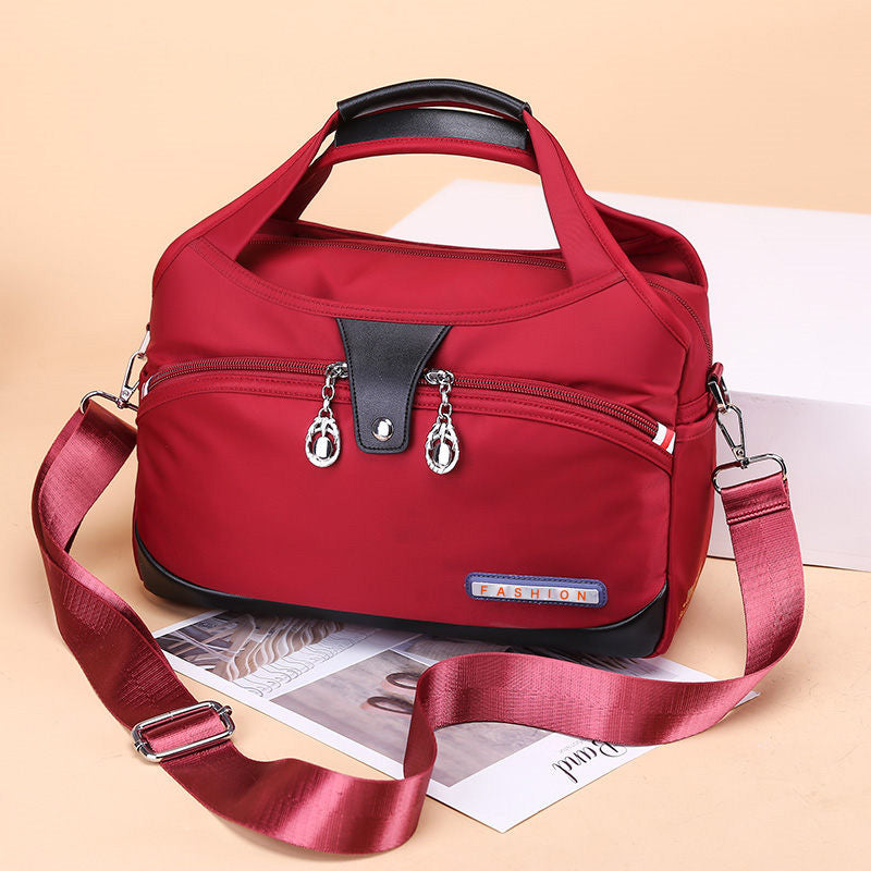 Damen Umhängetasche | Diebstahlsichere wasserabweisende Tasche mit mehreren Fächern