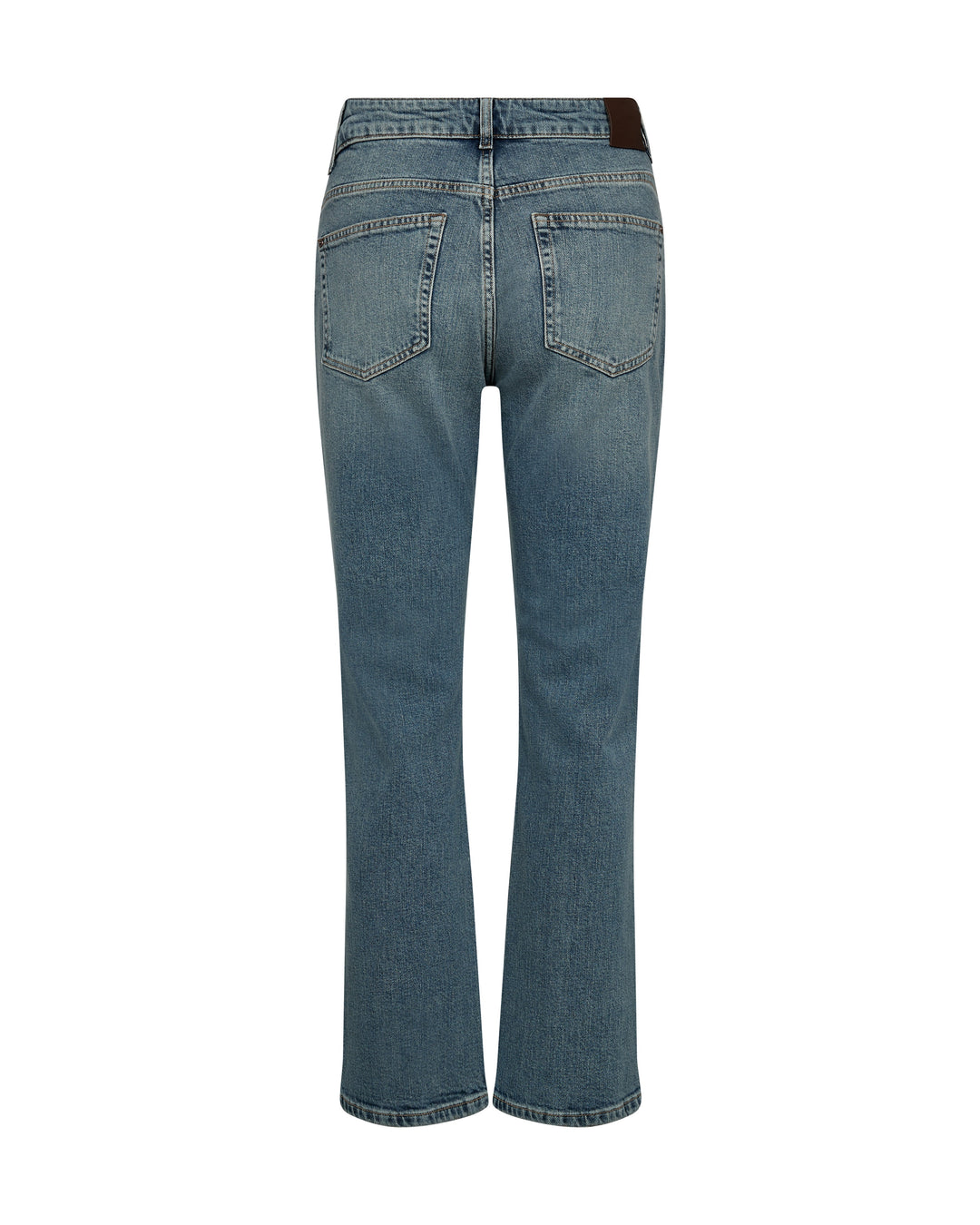 Jeanshose | Boyfriend Fit aus Baumwoll-Stretch mit Used-Waschung