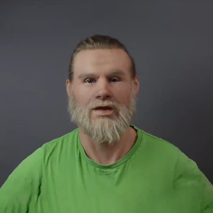 HorrorFace™ Realistinen Halloween-mask | Pehmeä lateksi | Liikkuva suu | Hengittävä ja käsintehty