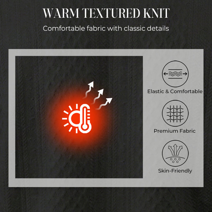 Herren Pullover | Knopfleiste mit Farbblockdesign &amp; lockerer Passform für Alltag und kühle Tage