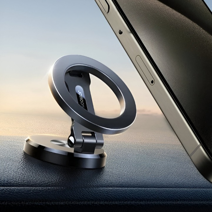 Magnetische Auto Handyhalterung | 360° drehbar, klappbar und universell für Smartphones