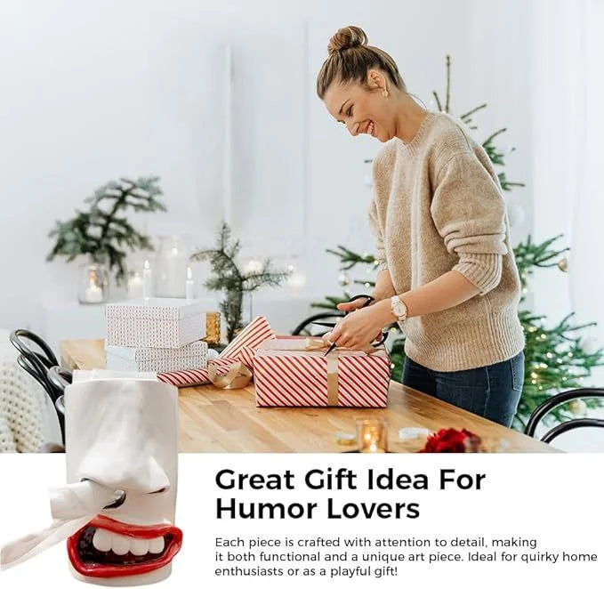 HappyFace – Handmade Funny Tissue Box