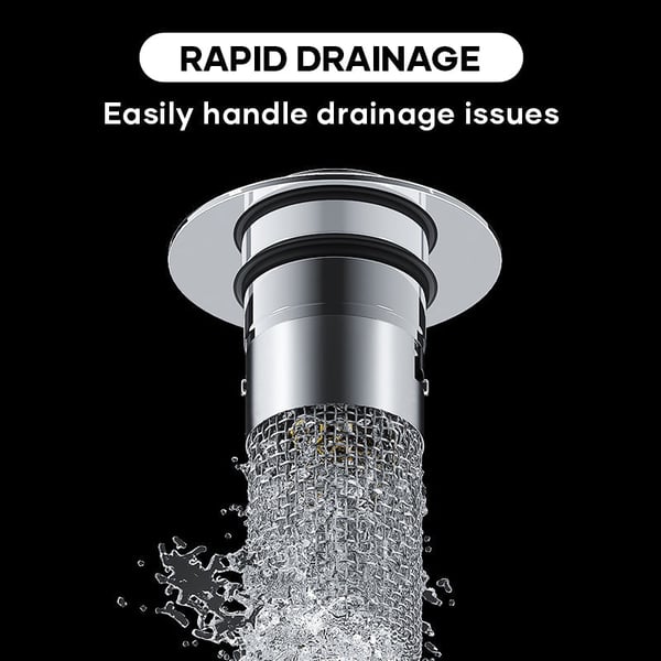 FlowGuard™ — Keep drains clear and protect precious treasures instantly