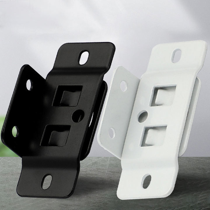Möbelverbinder aus Stahl | Snap-Lock Verbindungsbeschläge für Regale, Schränke &amp; Bettgestelle | TitanGrip