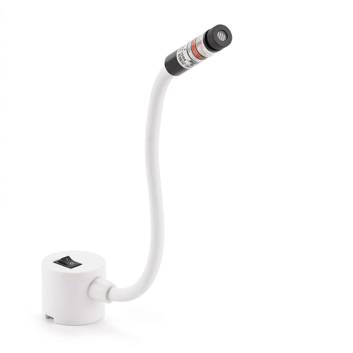 Magnetischer Laser-Führer für Nähmaschinen | USB-Laserlinie mit flexiblem Arm | Präzise Führung für gerade Nähte