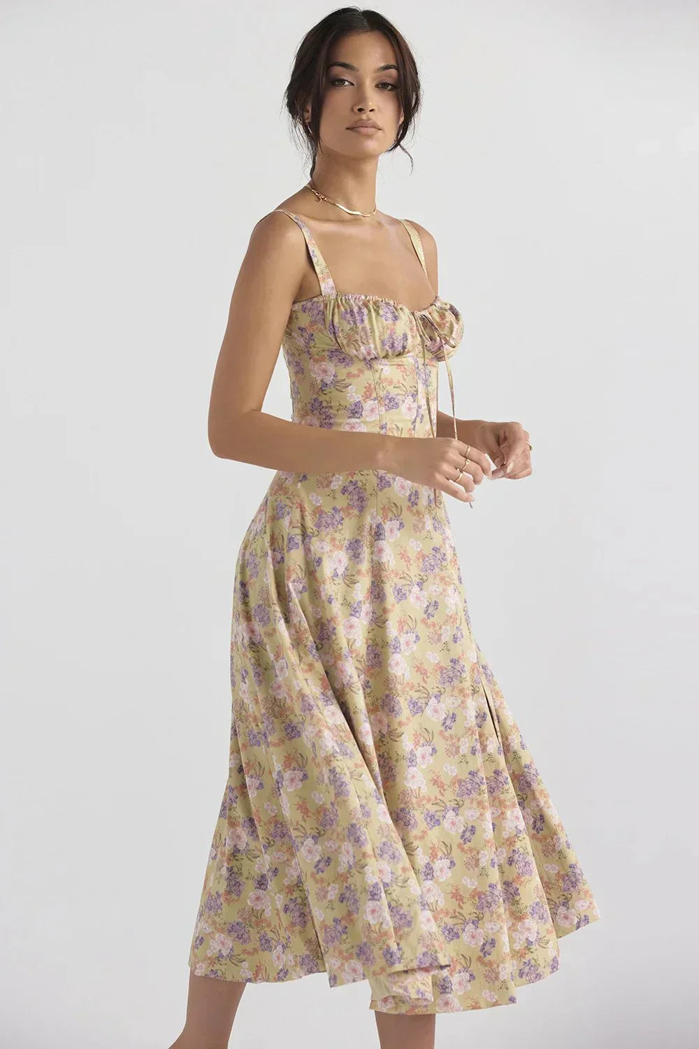 Damen Korsettkleid Elegant &amp; Figurbetont | Sommerkleid mit Femininer Silhouette | Für Partys, Hochzeiten &amp; Besondere Anlässe