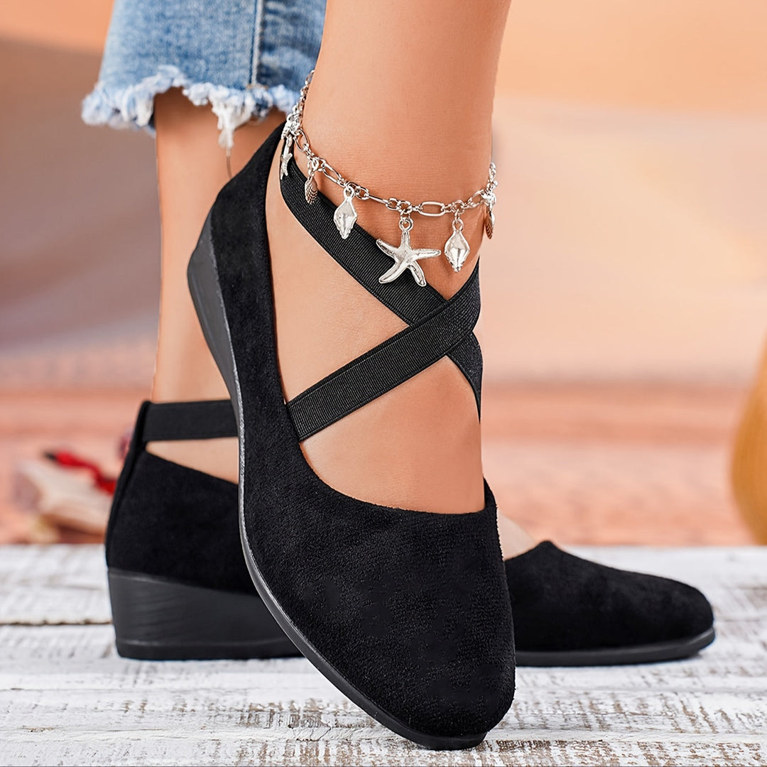 Damen Freizeitschuhe Mit Keilabsatz | Leicht