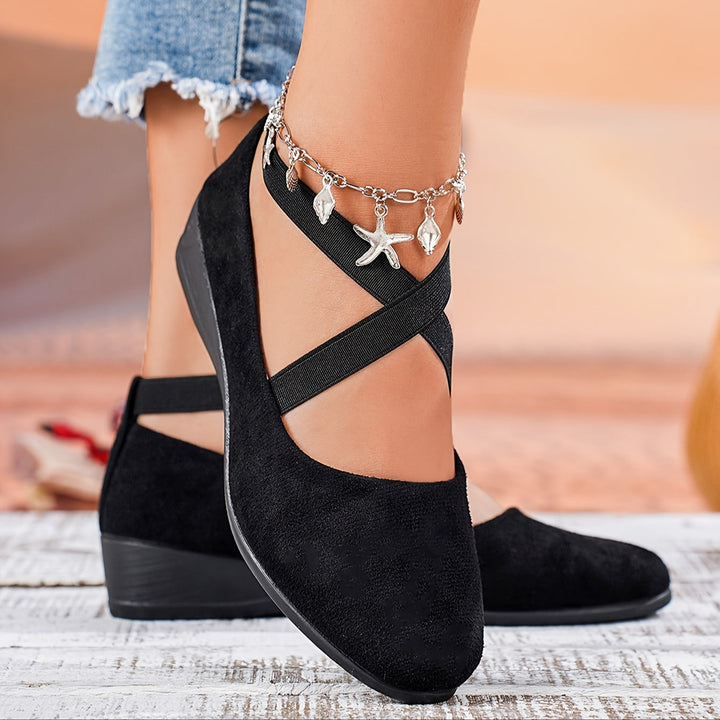 Damen Freizeitschuhe Mit Keilabsatz | Leicht