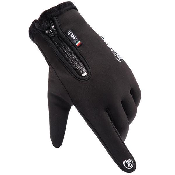 Thermohandschuhe wasserdicht mit Touchscreen-Funktion | Warme Fahrradhandschuhe mit rutschfestem Griff für Radfahren und Laufen