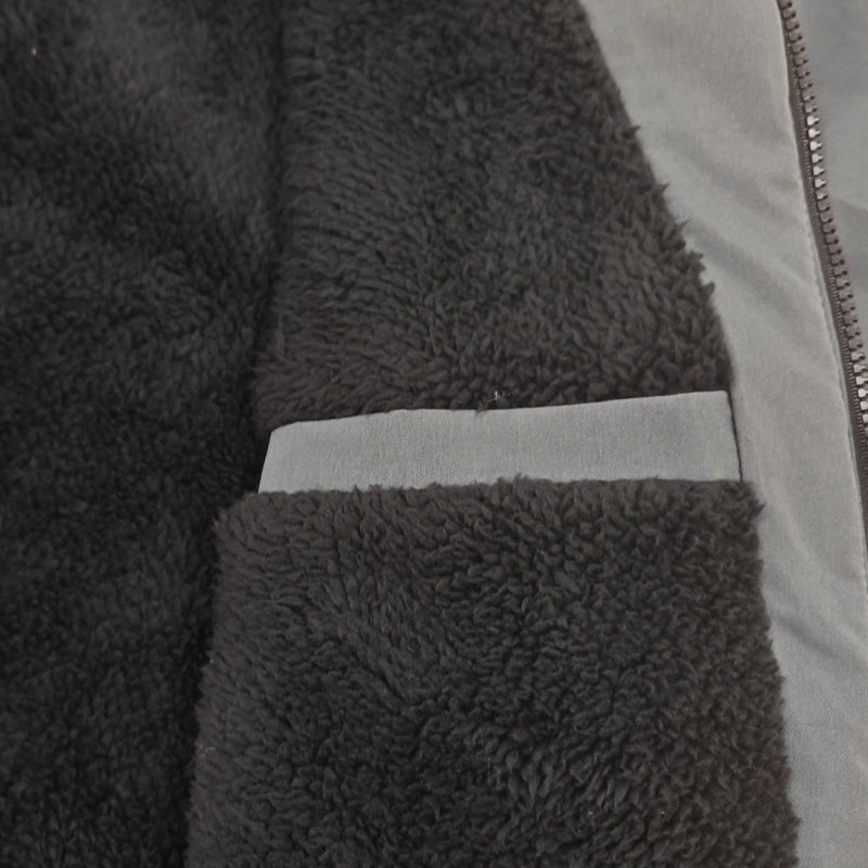 Herren Winterjacke | Thermojacke mit wattiertem Innenfutter, abnehmbarer Kapuze und wetterbeständiger Außenschicht