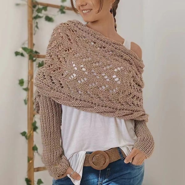 Damen Komfortschal im Lagen-Look | Weich &amp; elegant für Alltag &amp; Büro | Vielseitig tragbar, ideal für Übergang &amp; Winter