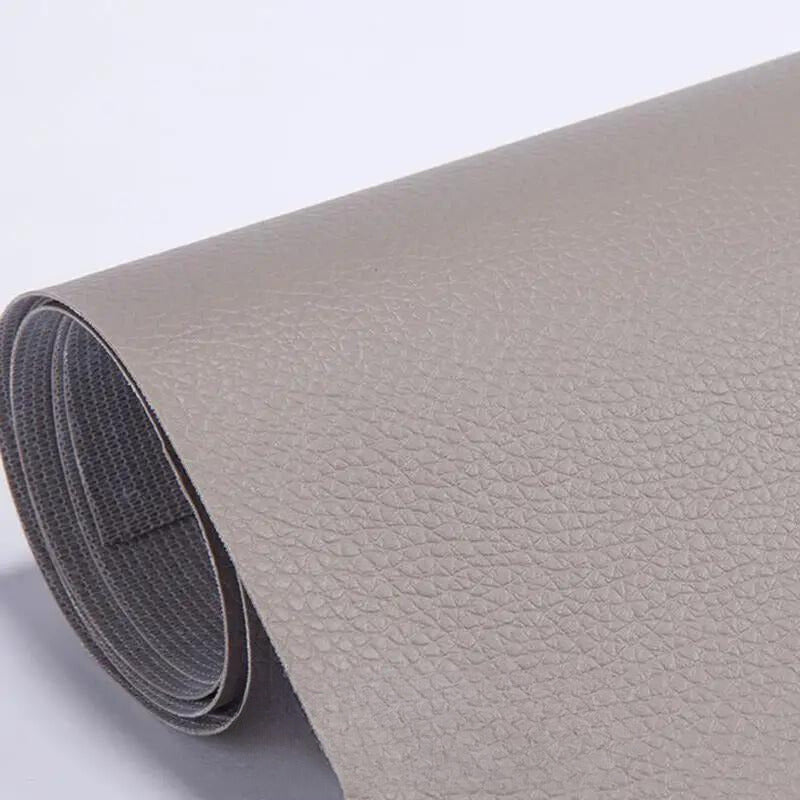 Selbstklebende Leder-Reparaturrolle 50 × 138 cm | Zuschneidbare Lederflicken für Sofa, Autositz &amp; Taschen | Starke Haftung ohne Nähen