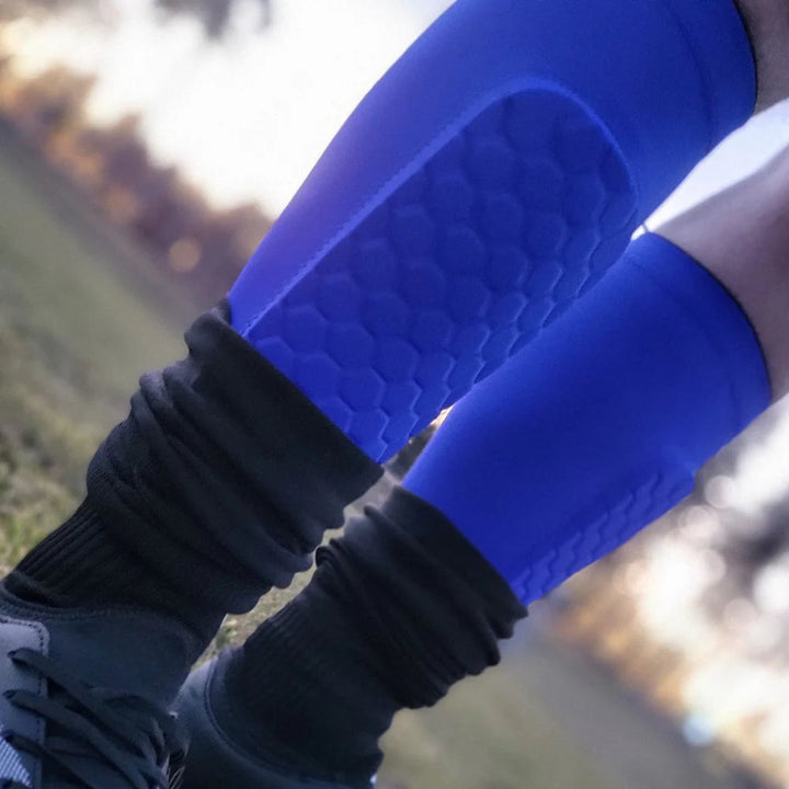 ShinGuard compression shin guards | Integrated sock design | EVA foam shock absorption