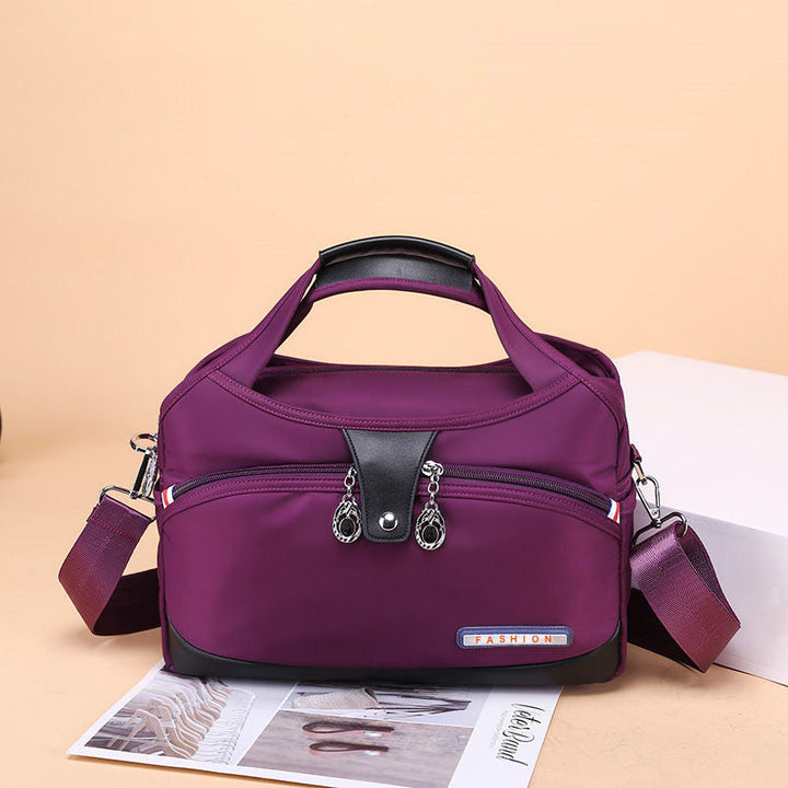 Damen Umhängetasche | Diebstahlsichere wasserabweisende Tasche mit mehreren Fächern
