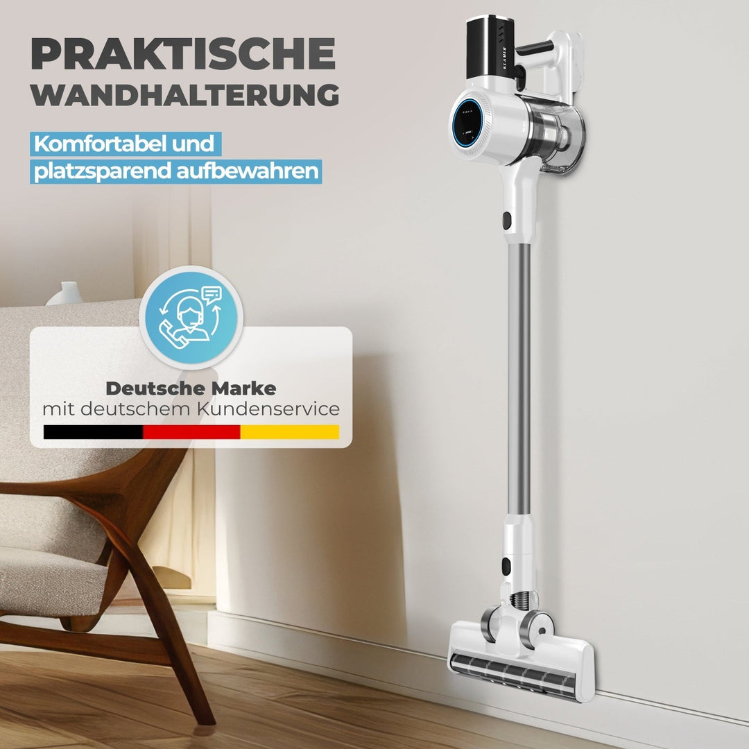 Akkustaubsauger | Kabelloser Staubsauger mit 420 W und HEPA-Filter