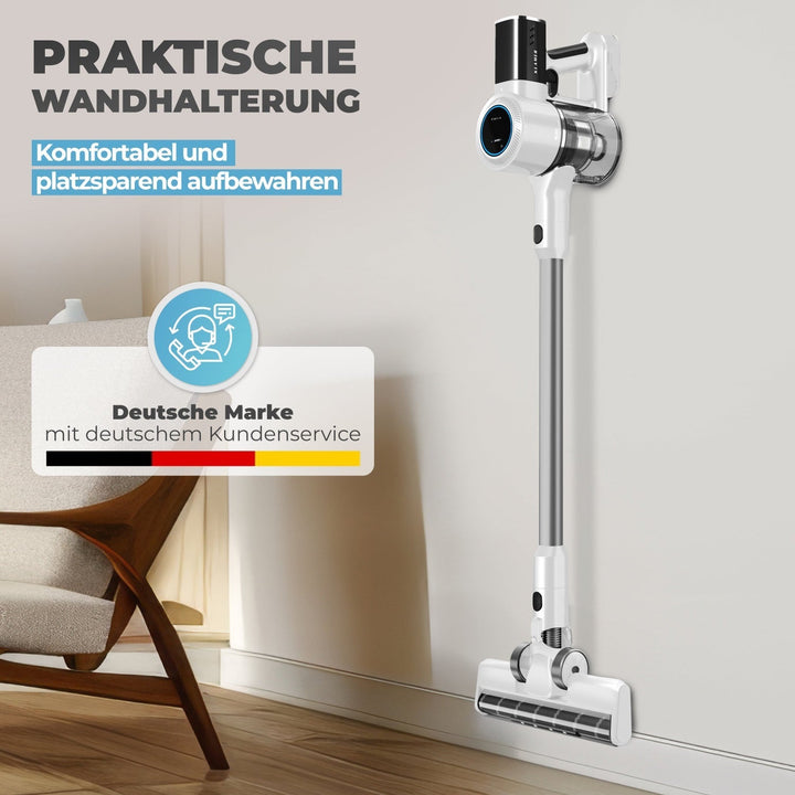 Akkustaubsauger | Kabelloser Staubsauger mit 420 W und HEPA-Filter