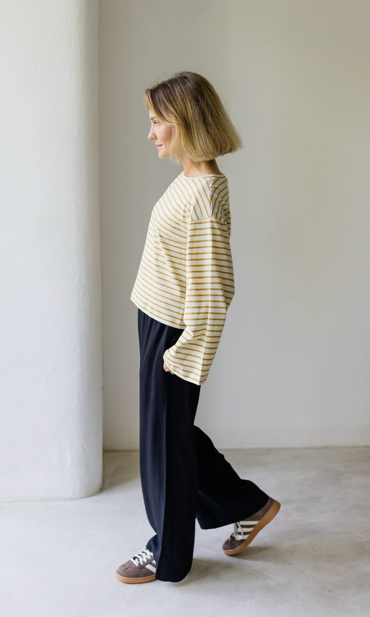 High Waist Culotte | Damenhose mit weiter Passform aus Viskose