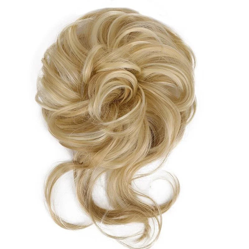 Dutt-Haarteil | Zum Anclippen für mehr Volumen, natürlicher Messy-Bun-Look und sicheren Halt
