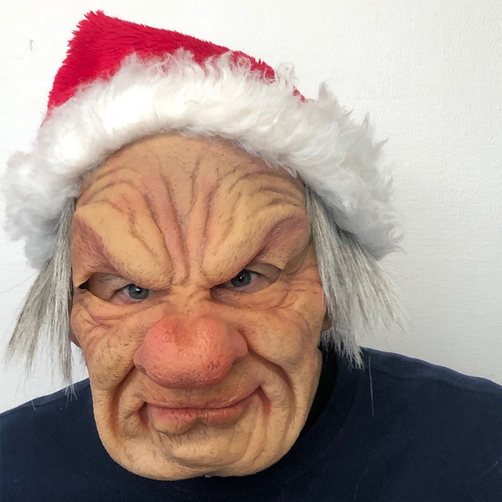 HorrorFace™ Realistinen Halloween-mask | Pehmeä lateksi | Liikkuva suu | Hengittävä ja käsintehty